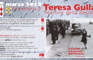 Cittanova, rinviate al 6 e 7 aprile le iniziative in memoria di Teresa Gullace tra cui ”Una mimosa per Teresa”.