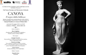 La Fondazione Rocco Guglielmo e UTET Grandi Opere presentano l'evento "CANOVA - Il segno della bellezza".