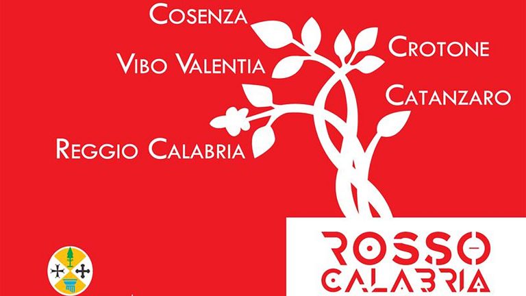 Rosso Calabria: sabato l’evento nei 5 capoluoghi di provincia